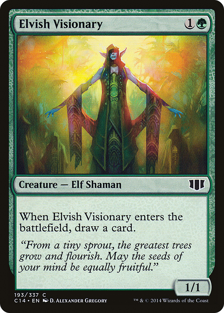 Elvish Visionary (C14-193) [Commander 2014]
