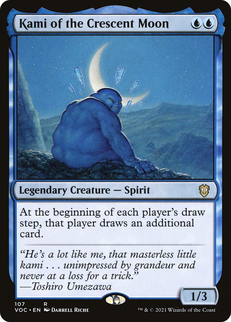 Kami of the Crescent Moon (VOC-107) [Crimson Vow Commander]