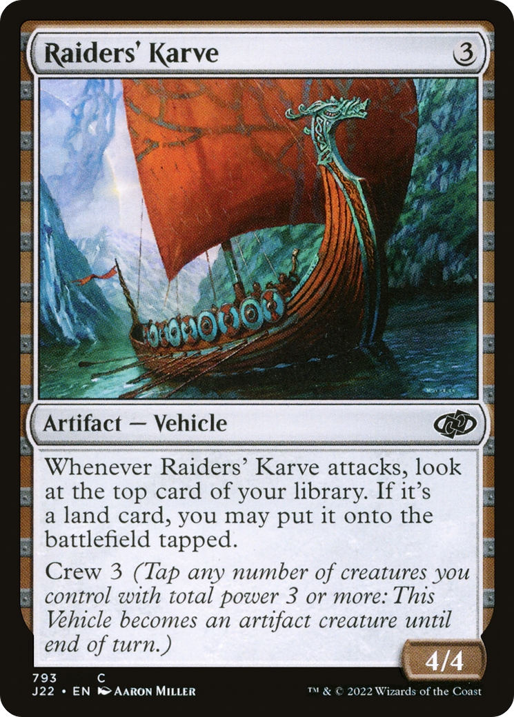 Raiders' Karve (J22-793) [Jumpstart 2022]