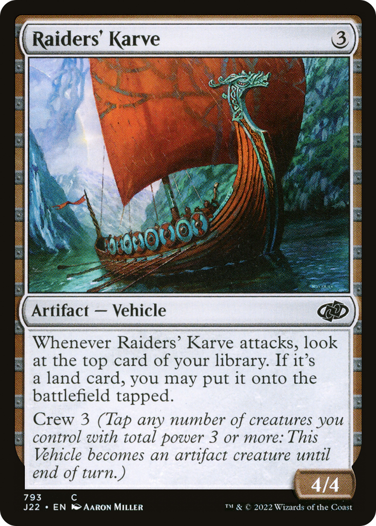 Raiders' Karve (J22-793) [Jumpstart 2022]