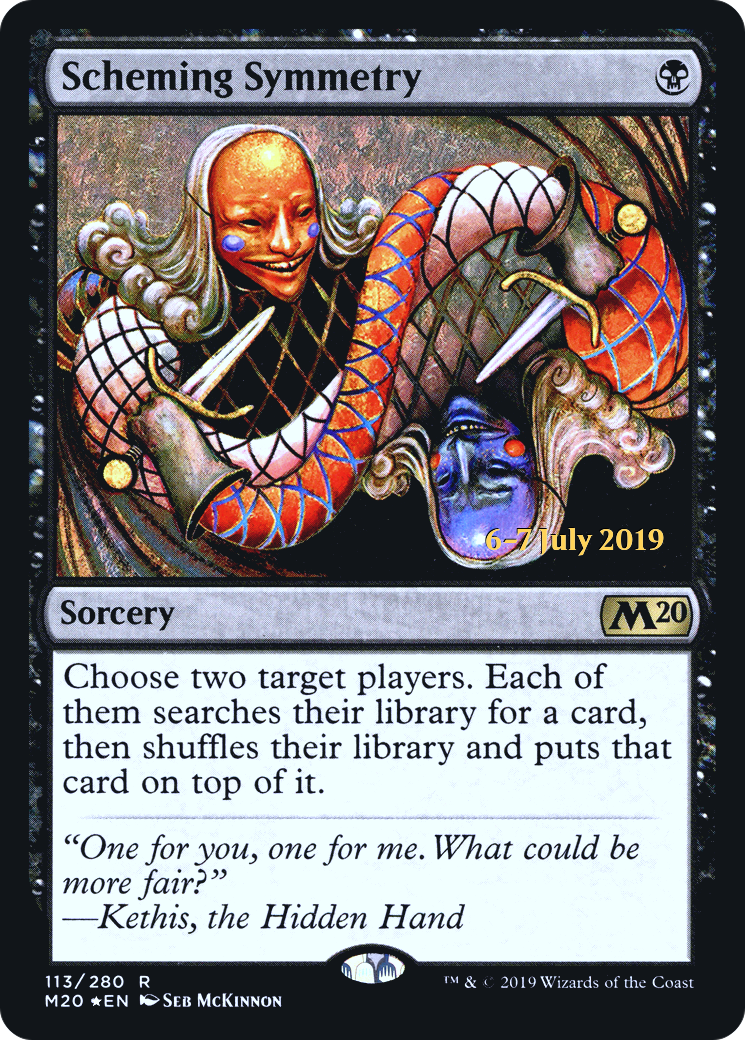 Scheming Symmetry (PRE-113S) [Core Set 2020 Promos] Foil