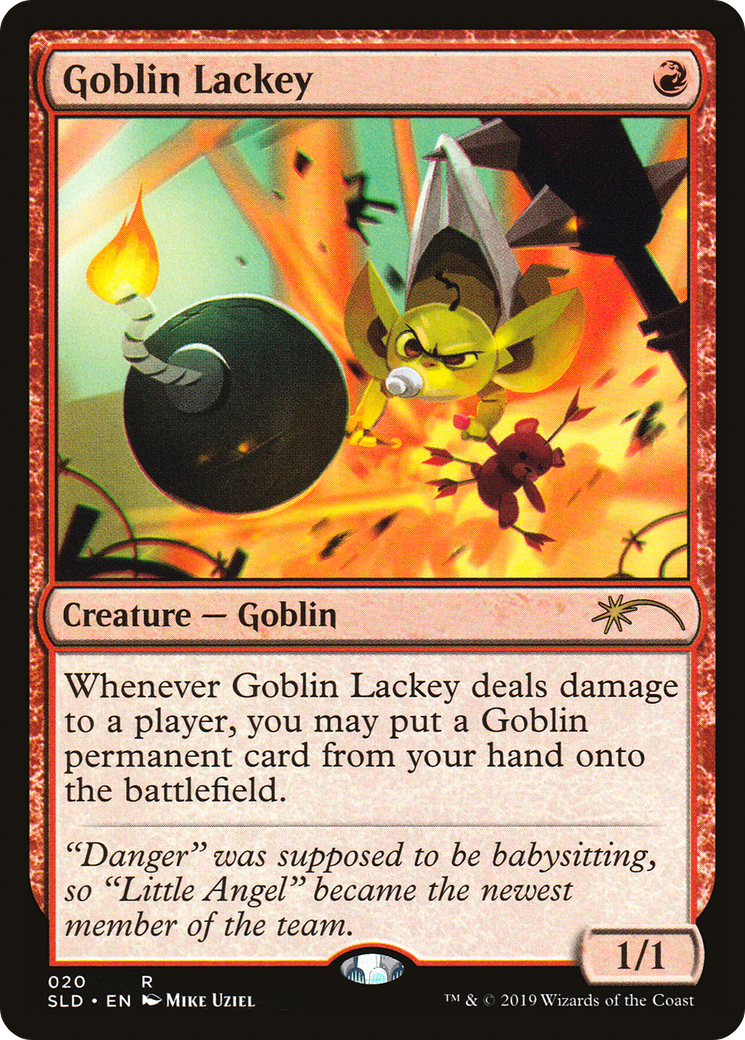 Goblin Lackey (SLD-020) [Secret Lair Drop]