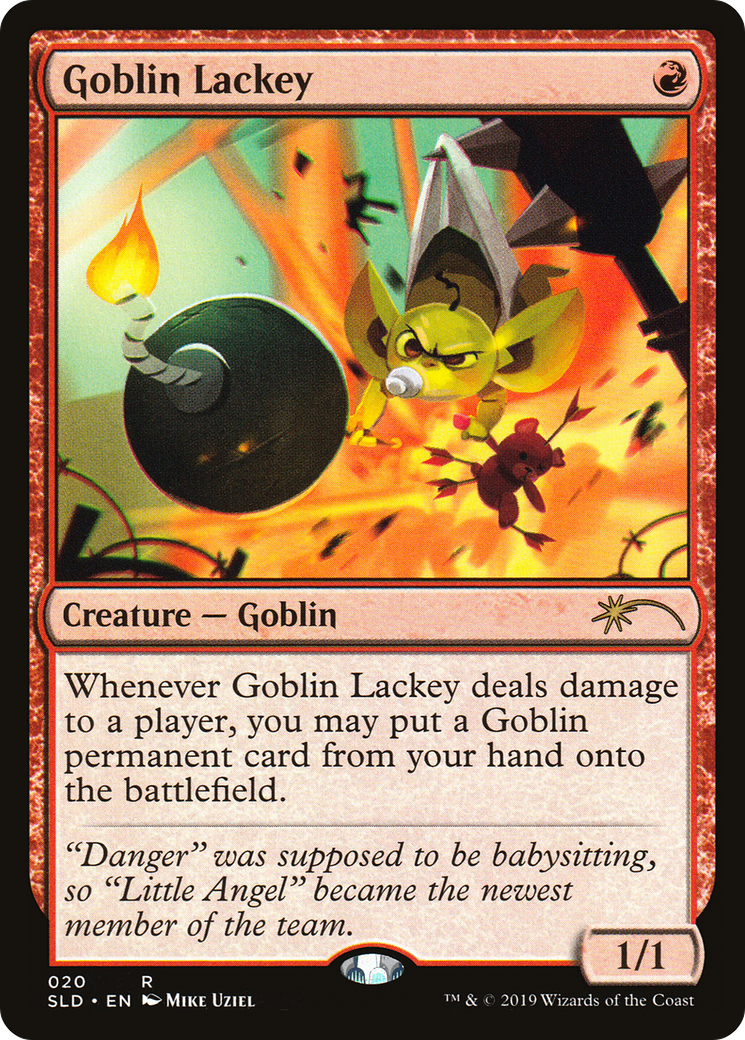 Goblin Lackey (SLD-020) [Secret Lair Drop]