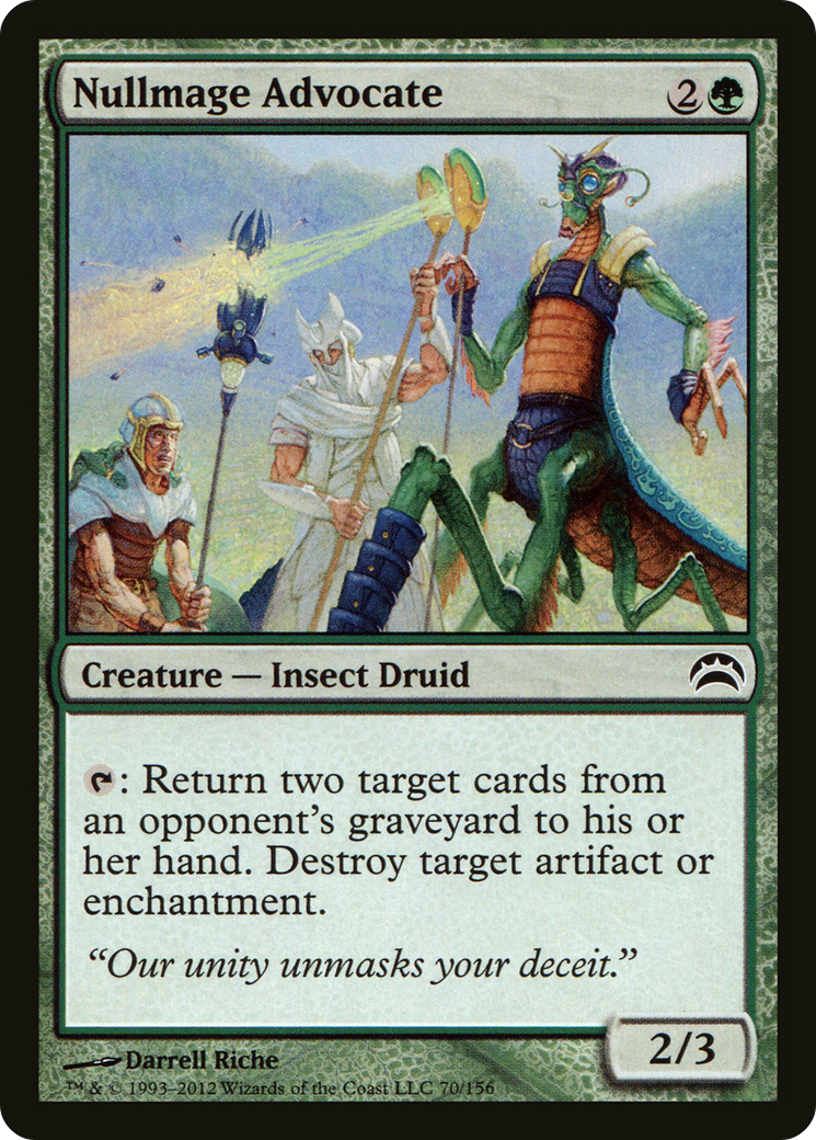 Nullmage Advocate (PC2-070) [Planechase 2012]