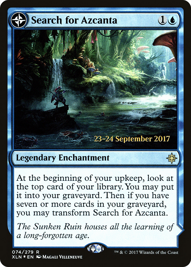 Search for Azcanta (PRE-74S) [Ixalan Promos] Foil