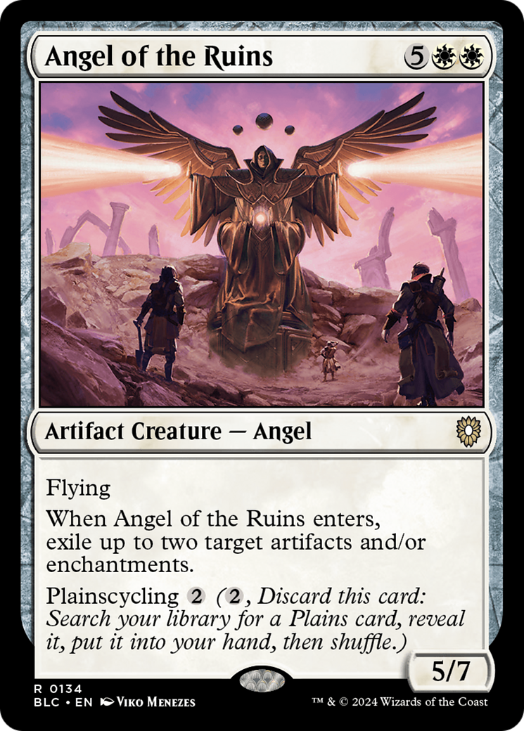 Angel of the Ruins (BLC-134) [Bloomburrow Commander]