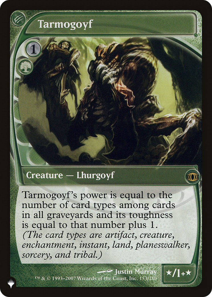Tarmogoyf (LIST-FUT-153) [The List]