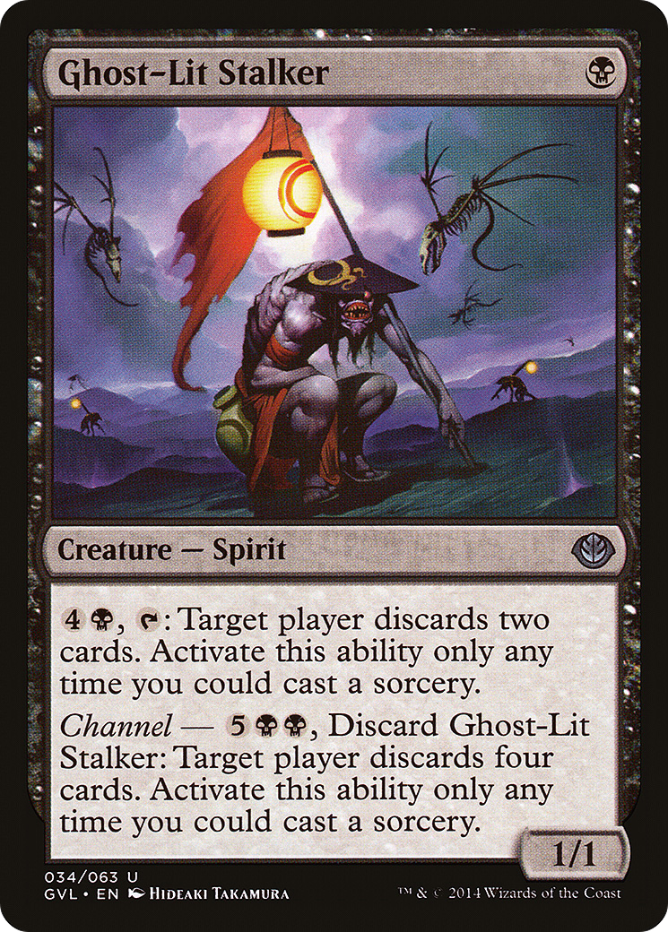Ghost-Lit Stalker (DD3-034) [Duel Decks Anthology: Garruk vs. Liliana]