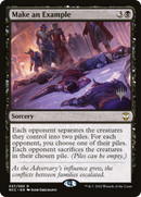 Make an Example (PPSNC-037) [Promo Pack: New Capenna Commander Promos] Foil