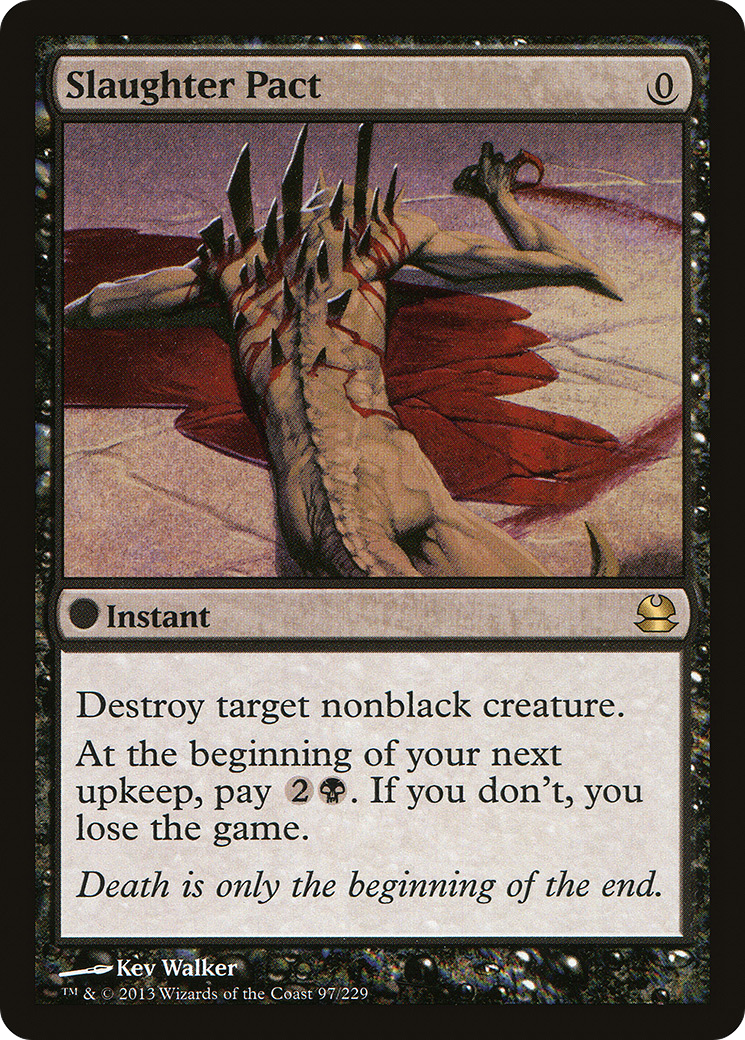 Slaughter Pact (MMA-097) [Modern Masters]