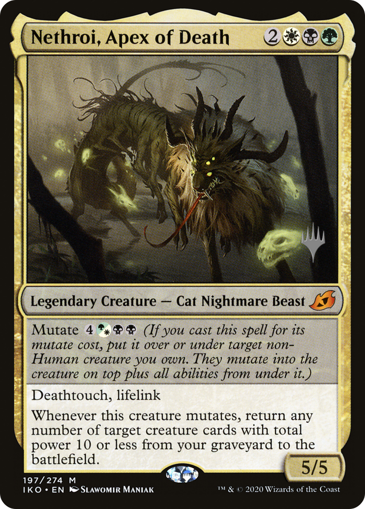 Nethroi, Apex of Death (PPIKO-197P) [Promo Pack: Ikoria: Lair of Behemoths Promos]