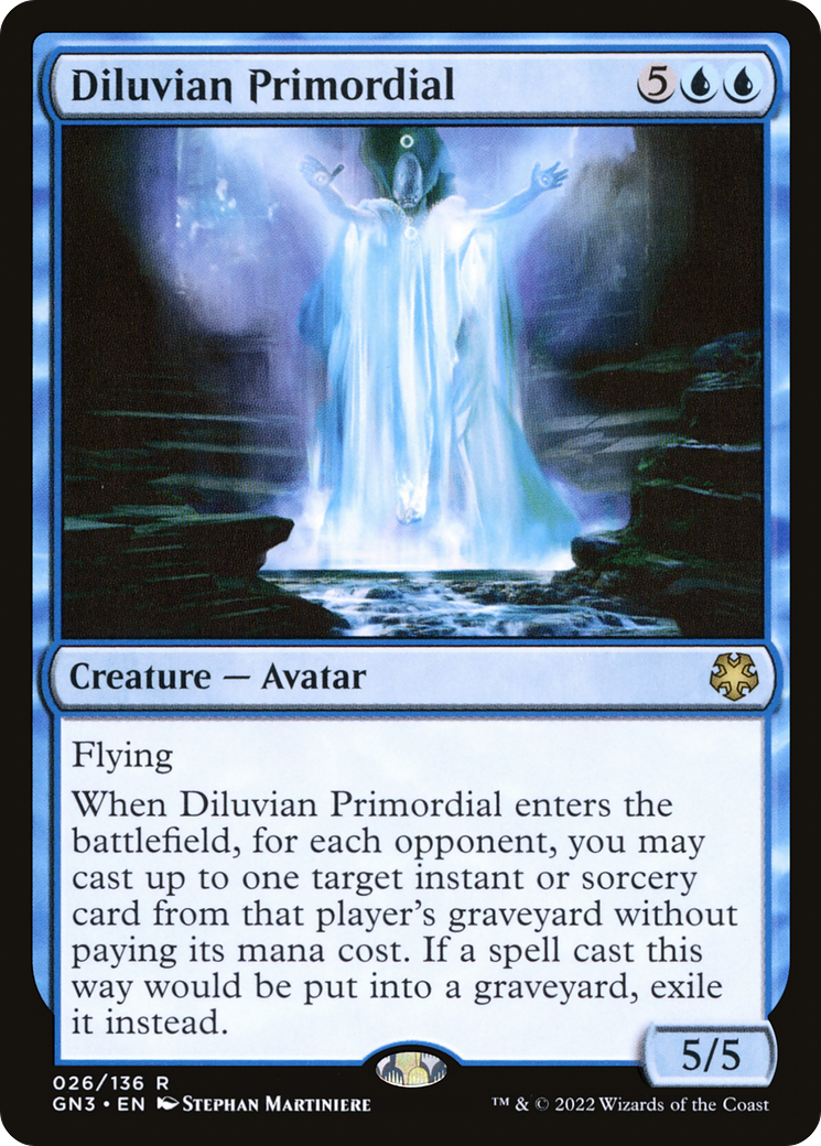 Diluvian Primordial (GN3-026) [Game Night: Free-for-All]