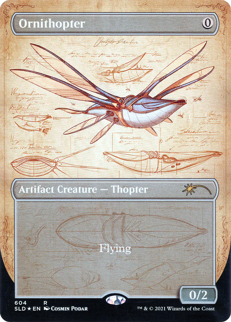 Ornithopter (SLD-604) (Borderless) [Secret Lair Drop] Foil