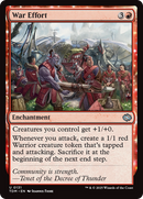 War Effort (TDM-131) [Tarkir: Dragonstorm]: (enchantment) Foil