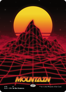 Mountain (SLD-418) (Borderless) [Secret Lair Drop]