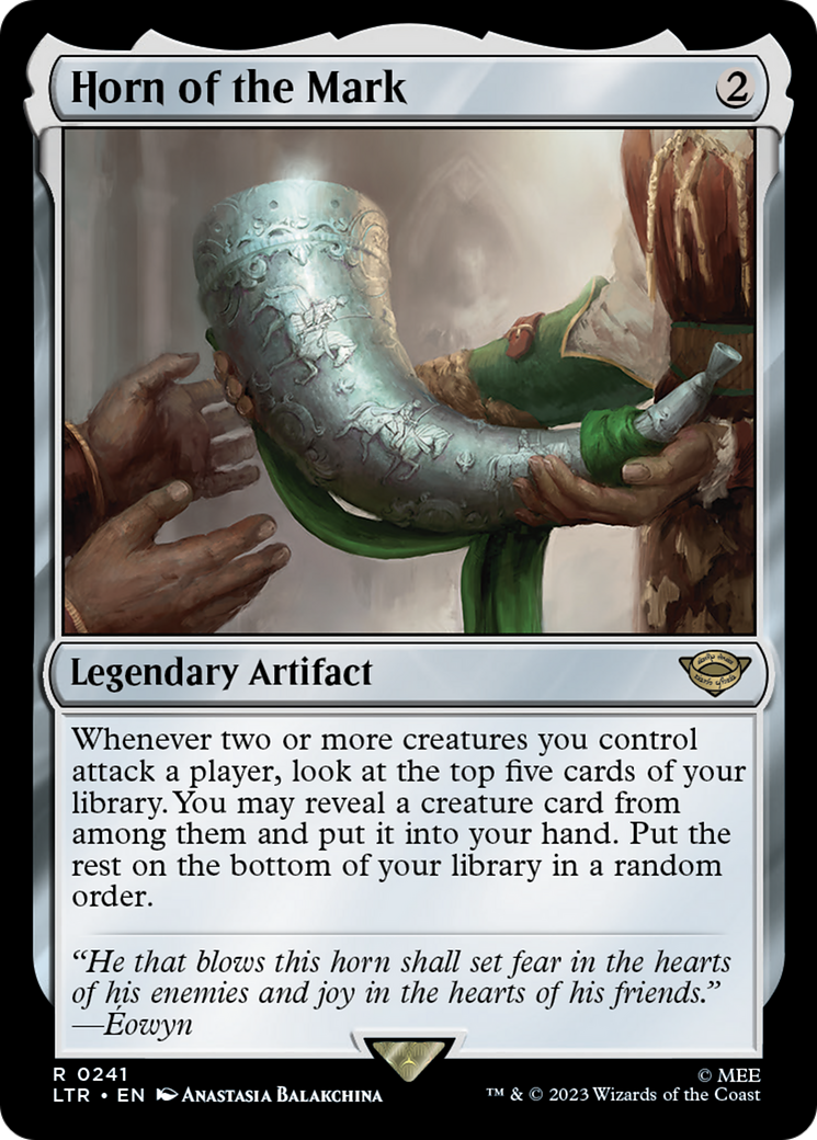 Horn of the Mark (LTR-241) [The Lord of the Rings: Tales of Middle-earth] Foil
