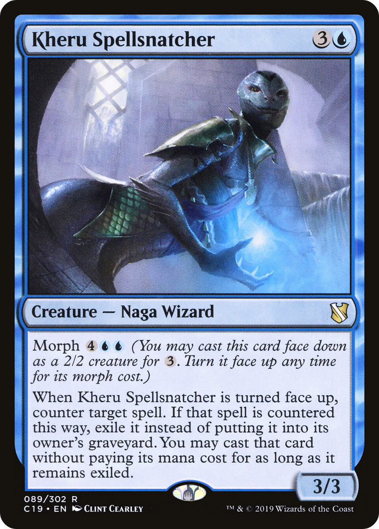 Kheru Spellsnatcher (C19-089) [Commander 2019]