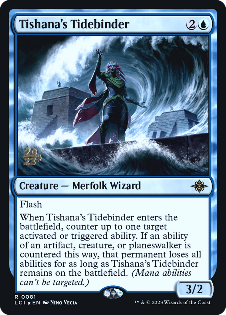 Tishana's Tidebinder (PRE-81S) [The Lost Caverns of Ixalan Promos] Foil