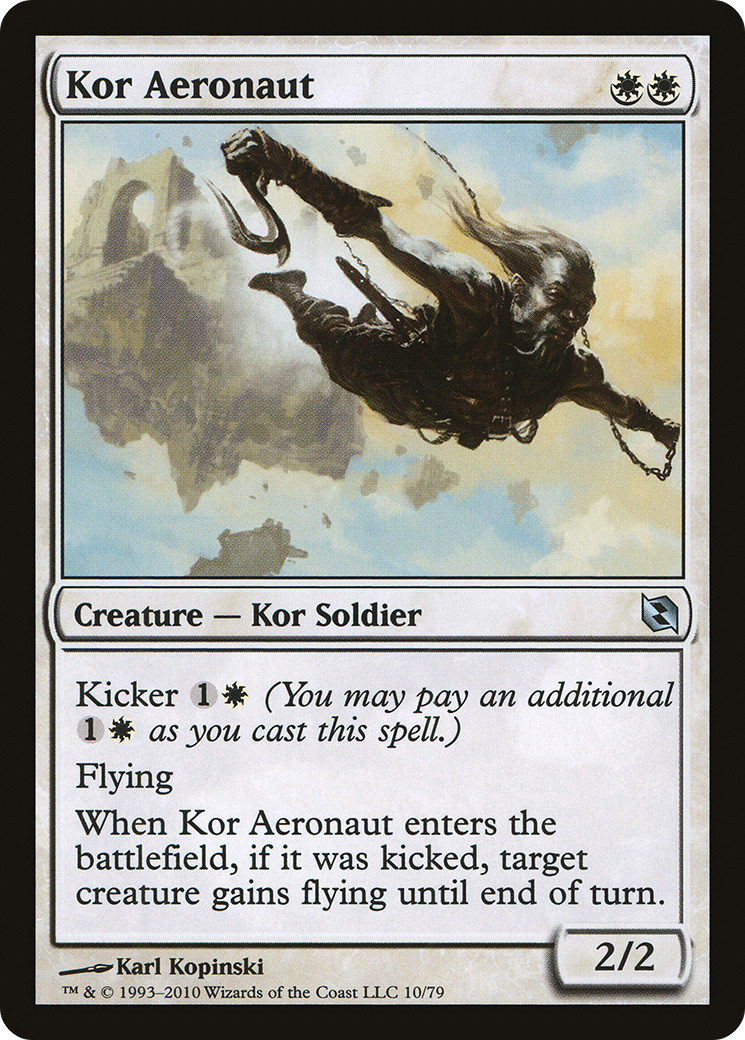 Kor Aeronaut (DDF-010) [Duel Decks: Elspeth vs. Tezzeret]