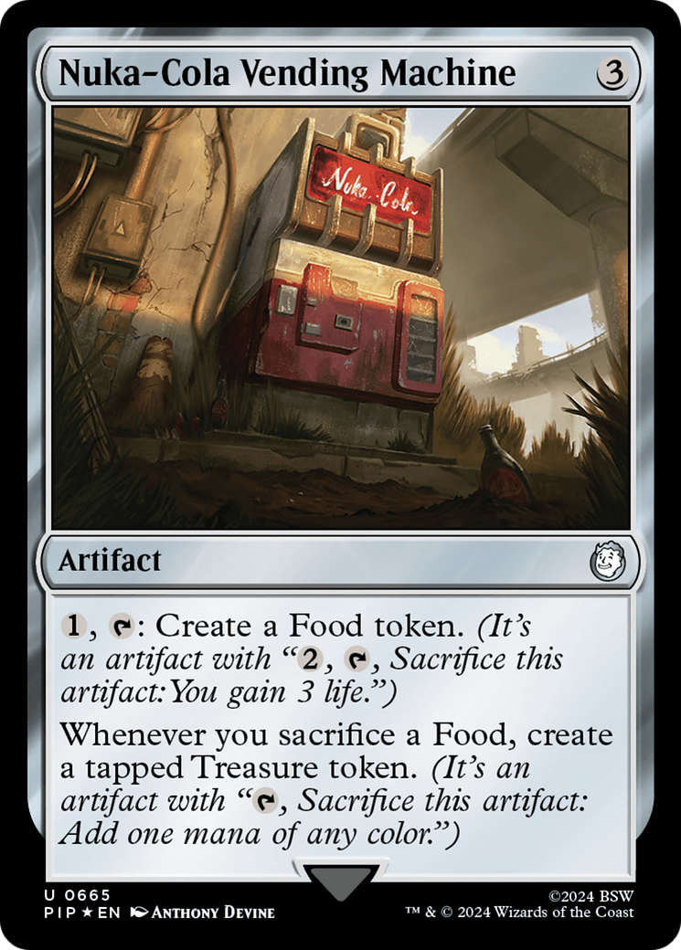 Nuka-Cola Vending Machine (PIP-665) [Fallout] Foil