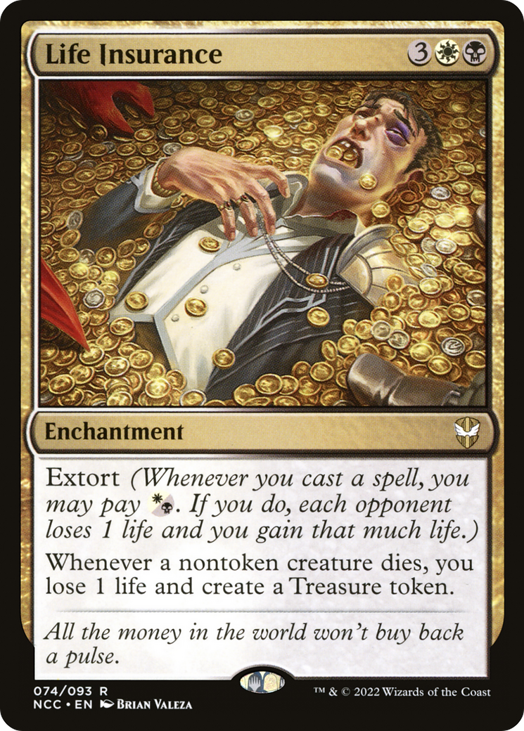 Life Insurance (NCC-074) [New Capenna Commander]