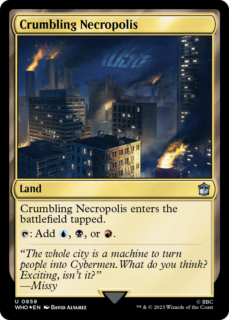 Crumbling Necropolis (WHO-859) [Doctor Who] Foil