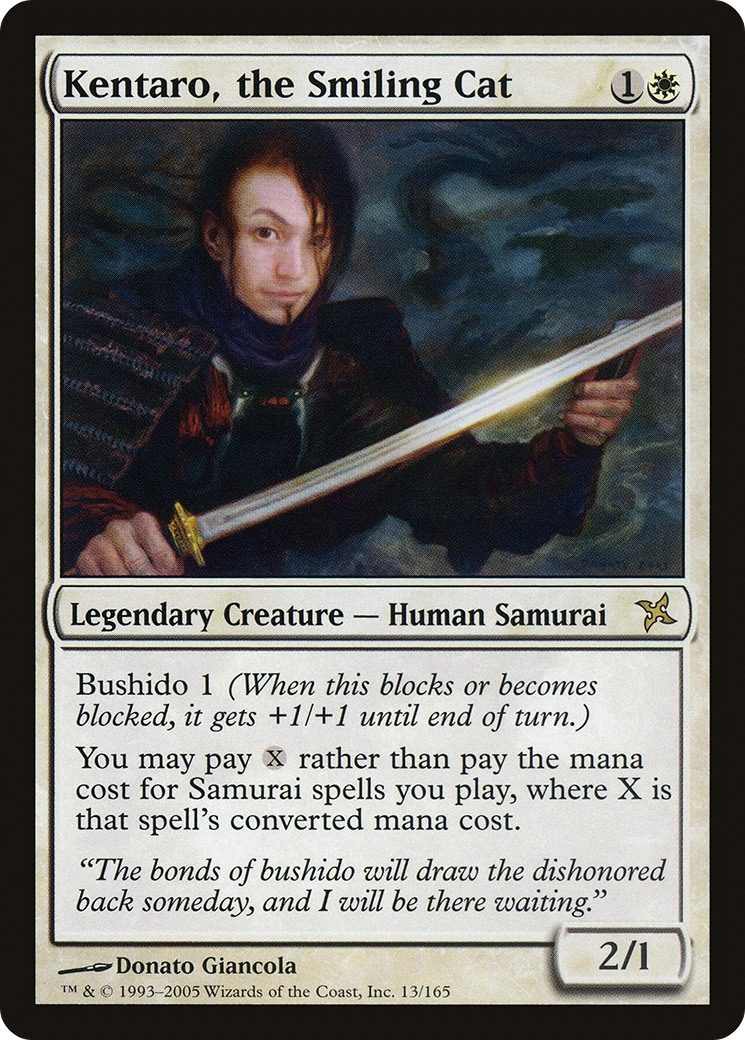 Kentaro, the Smiling Cat (BOK-013) [Betrayers of Kamigawa] Foil