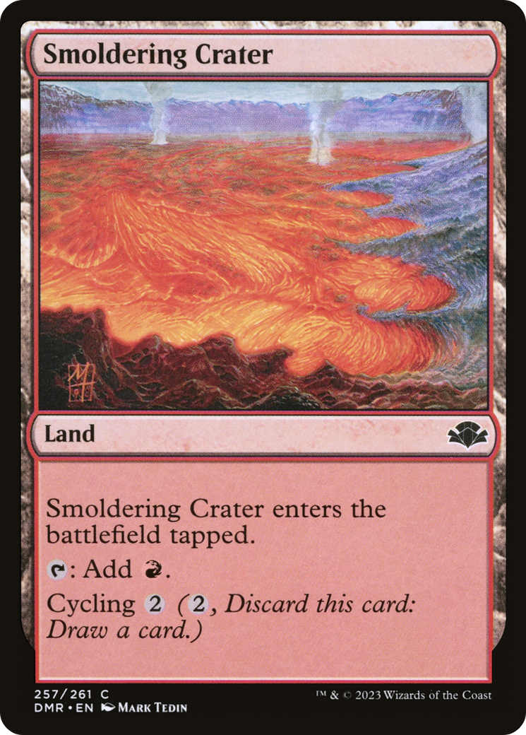 Smoldering Crater (DMR-257) [Dominaria Remastered]