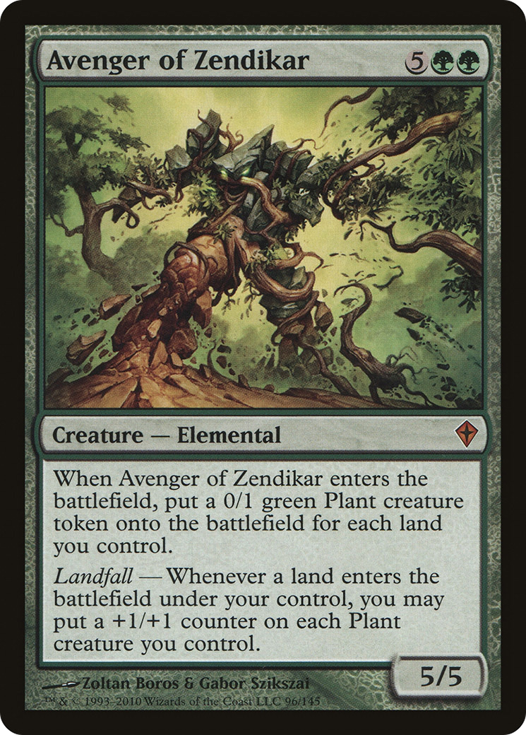 Avenger of Zendikar (WWK-096) [Worldwake] Foil