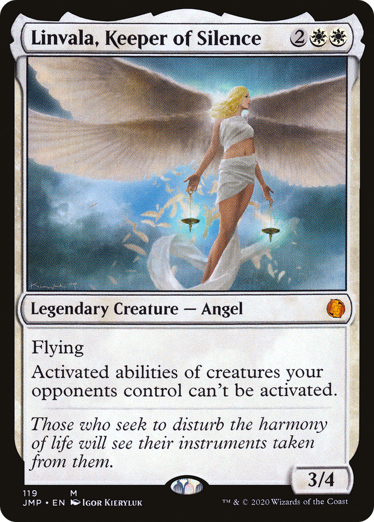 Linvala, Keeper of Silence (JMP-119) [Jumpstart]