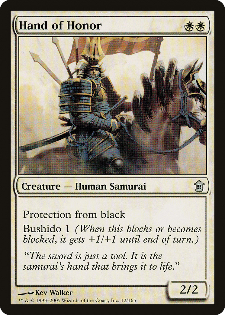 Hand of Honor (SOK-012) [Saviors of Kamigawa] Foil