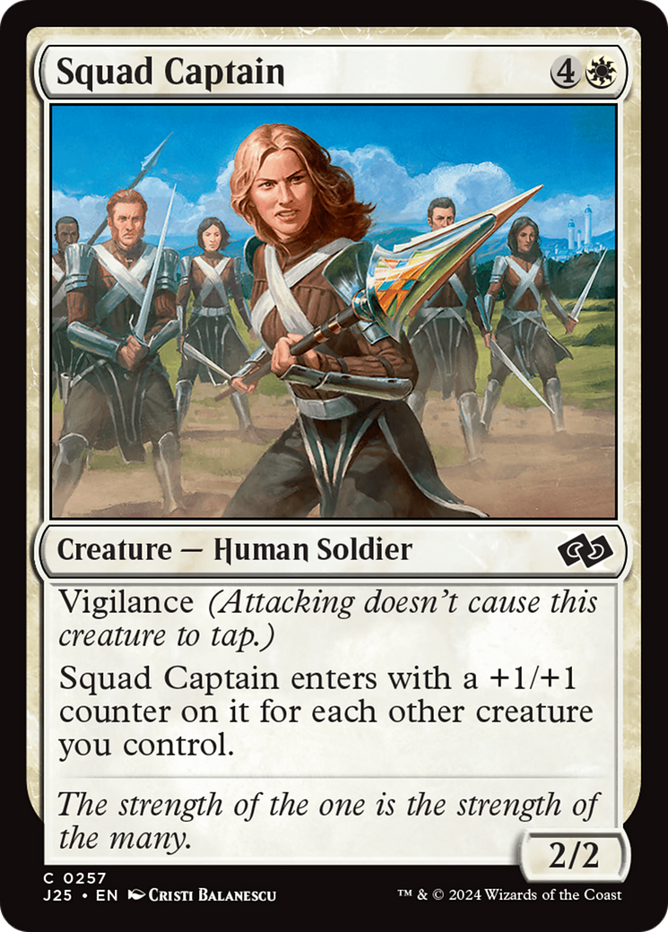 Squad Captain (J25-257) [Foundations Jumpstart]