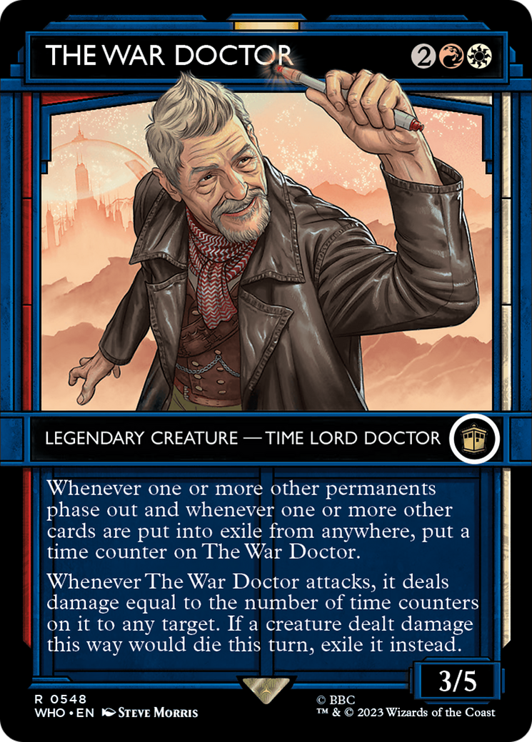 The War Doctor (WHO-548) [Doctor Who]: (Showcase) (Borderless) Foil