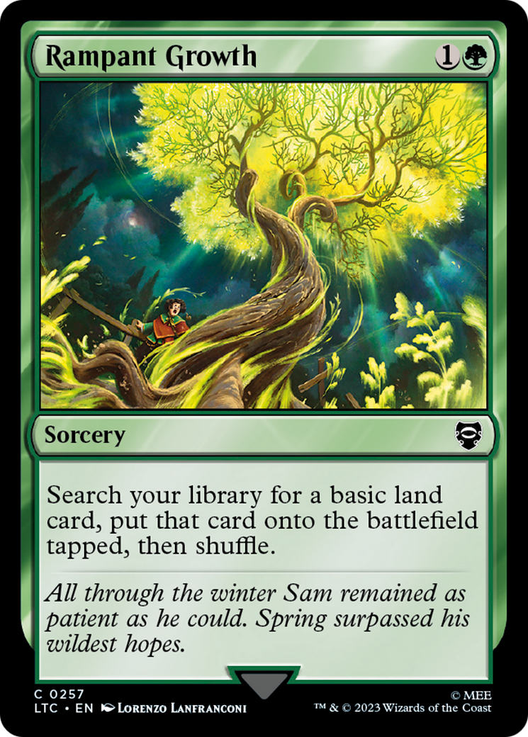 Rampant Growth (LTC-257) [Tales of Middle-earth Commander]