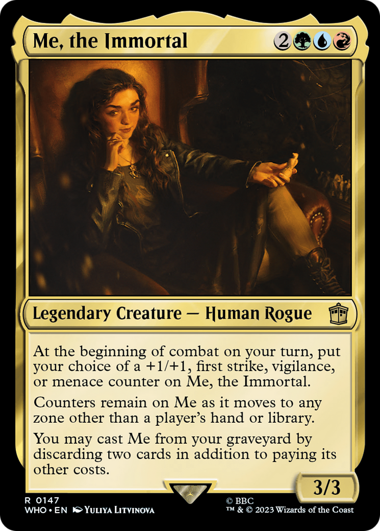 Me, the Immortal (WHO-147) [Doctor Who] Foil