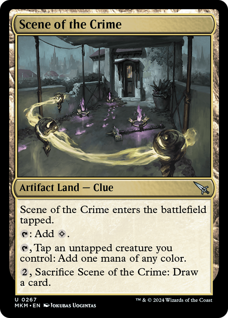 Scene of the Crime (MKM-267) [Murders at Karlov Manor] Foil