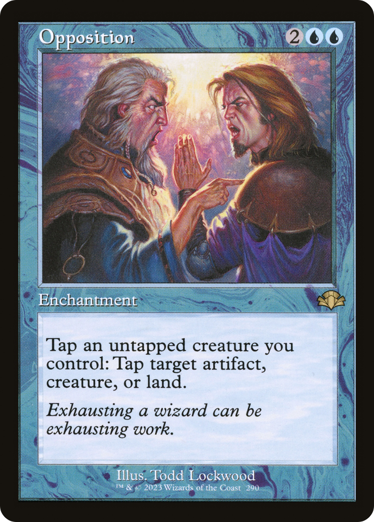 Opposition (DMR-290) [Dominaria Remastered] Foil