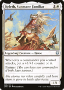 Keleth, Sunmane Familiar (CMR-028) [Commander Legends] Foil