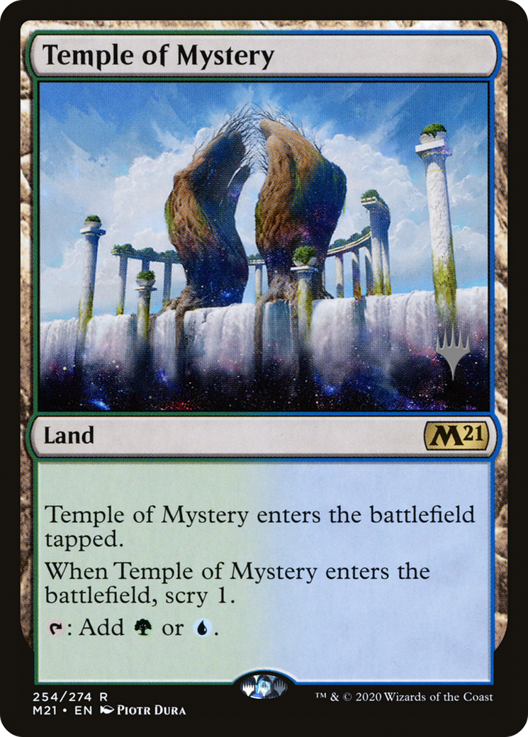 Temple of Mystery (PPM21-254P) [Promo Pack: Core Set 2021 Promos]