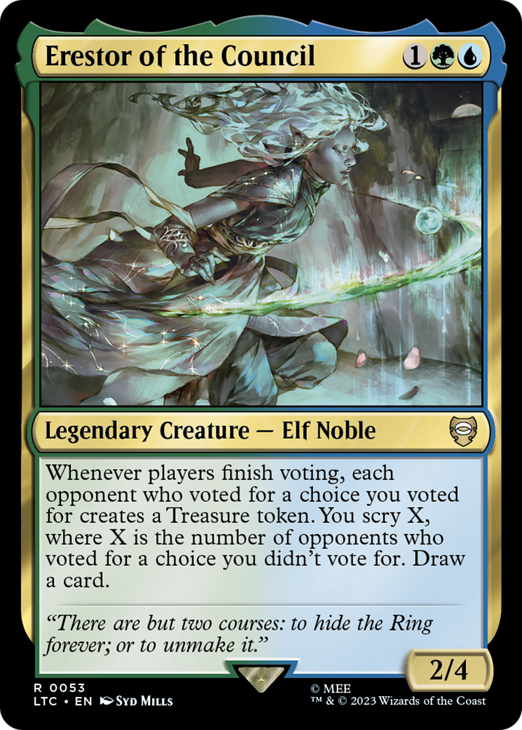 Erestor of the Council (LTC-053) [Tales of Middle-earth Commander]