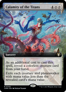 Calamity of the Titans (CMM-745) [Commander Masters]: (Extended Art)