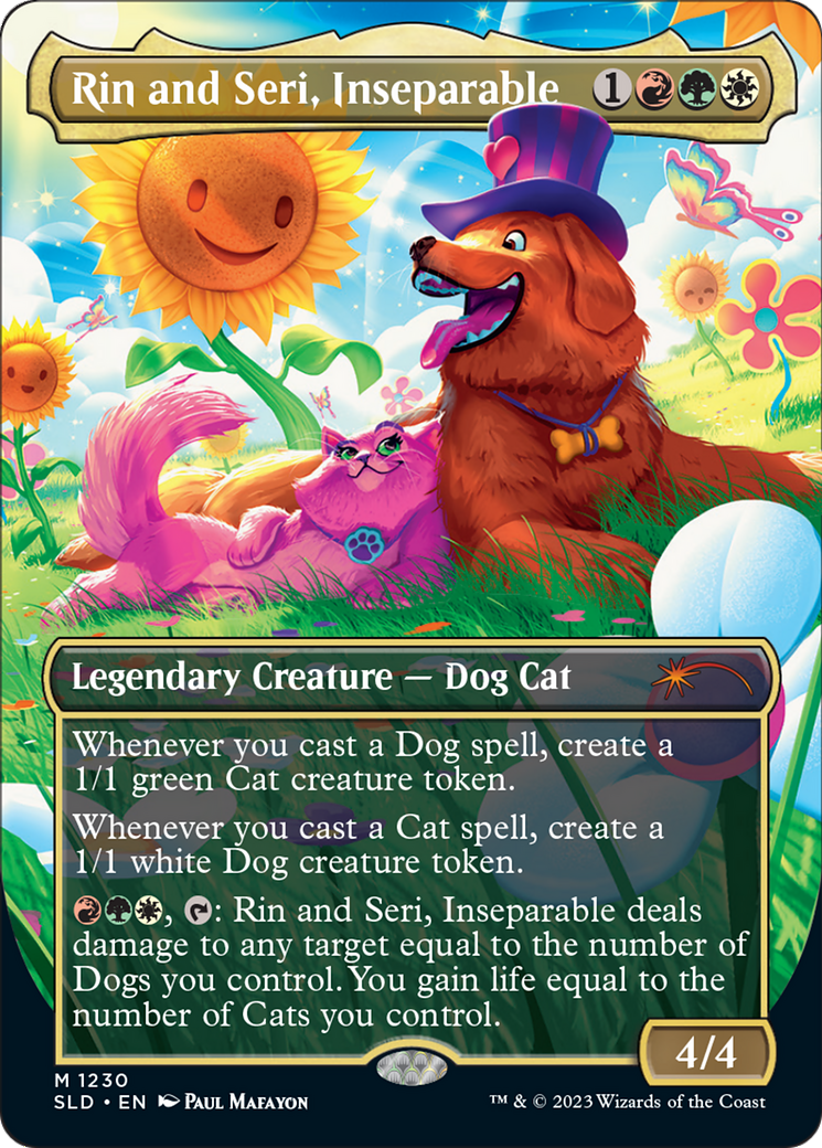 Rin and Seri, Inseparable (SLD-1230) [Secret Lair Drop] (Borderless)