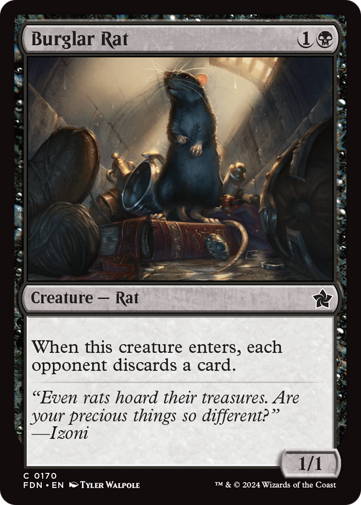 Burglar Rat (FDN-170) [Foundations]