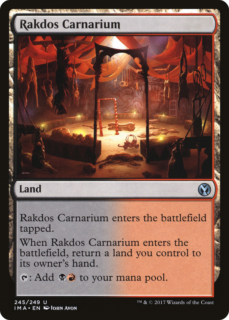 Rakdos Carnarium (IMA-245) [Iconic Masters]