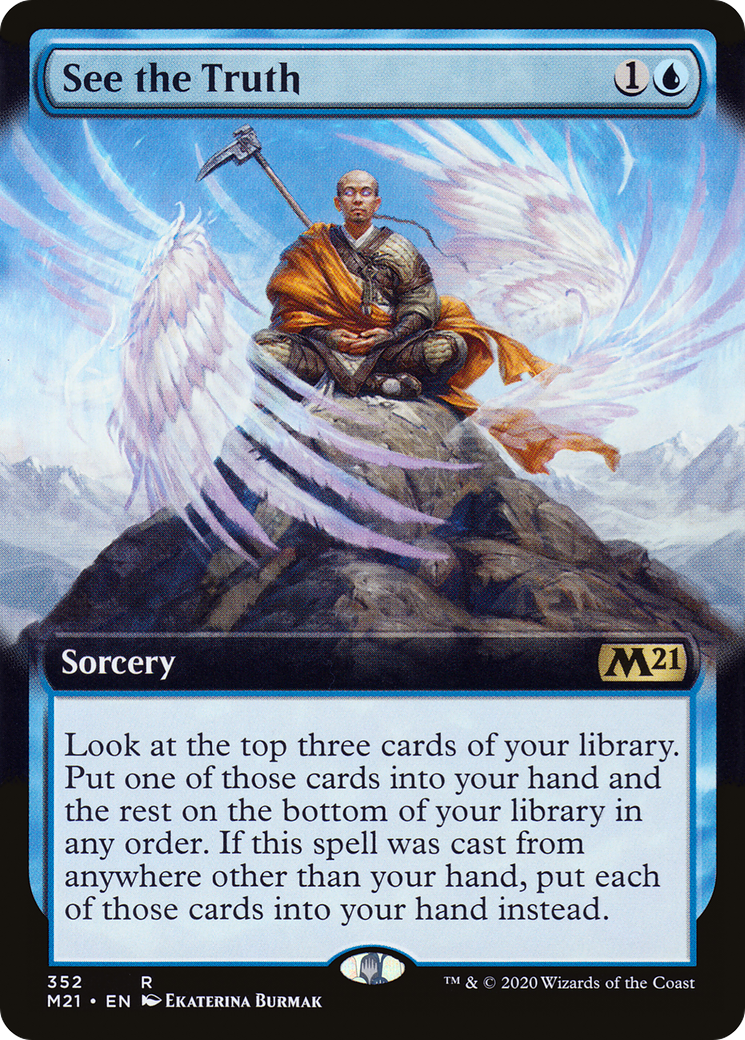 See the Truth (Extended Art) (M21-352) [Core Set 2021]