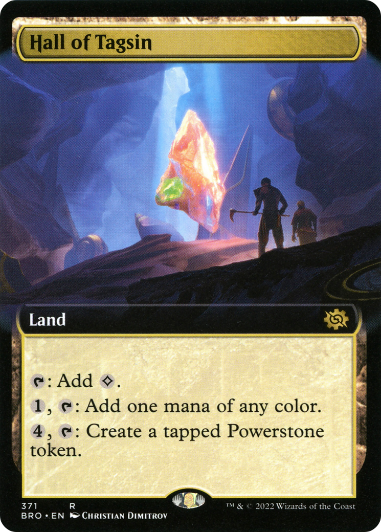 Hall of Tagsin (Extended Art) (BRO-371) [The Brothers' War]