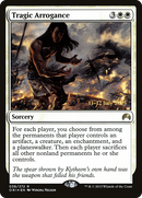 Tragic Arrogance (PRE-38S) [Magic Origins Promos] Foil