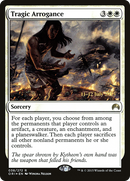 Tragic Arrogance (PRE-38S) [Magic Origins Promos] Foil