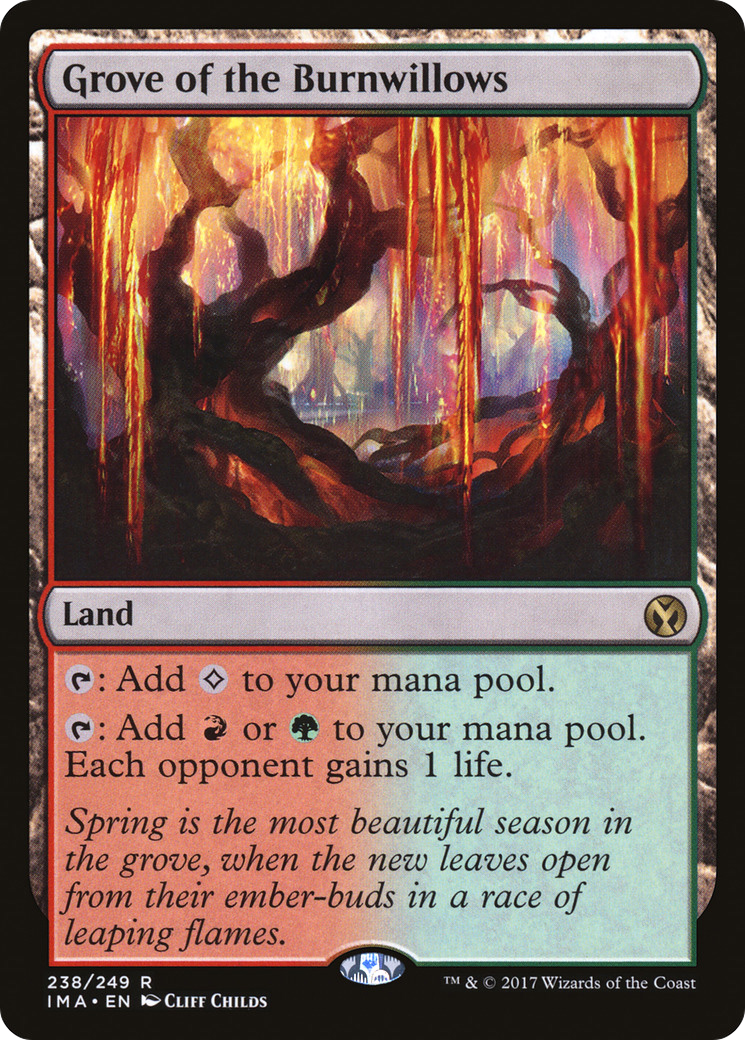 Grove of the Burnwillows (IMA-238) [Iconic Masters]
