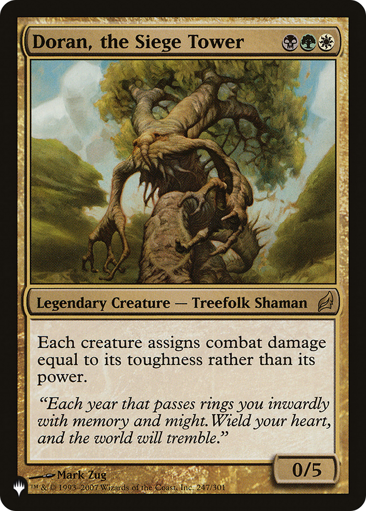 Doran, the Siege Tower (LIST-LRW-247) [The List]
